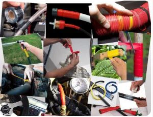 25mmx3m tự sấy Silicone cao su cứu hộ khẩn cấp sửa chữa băng ống chân không sửa chữa rò rỉ Seal băng