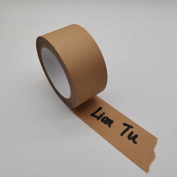 FSC Writable Self-adhesive Kraft Paper Tape For Carton Sealing And Packing