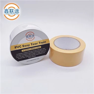 PVC Dễ dàng Tear băng Băng Brown Free Knife Tape Bảo vệ Đối với nội thất